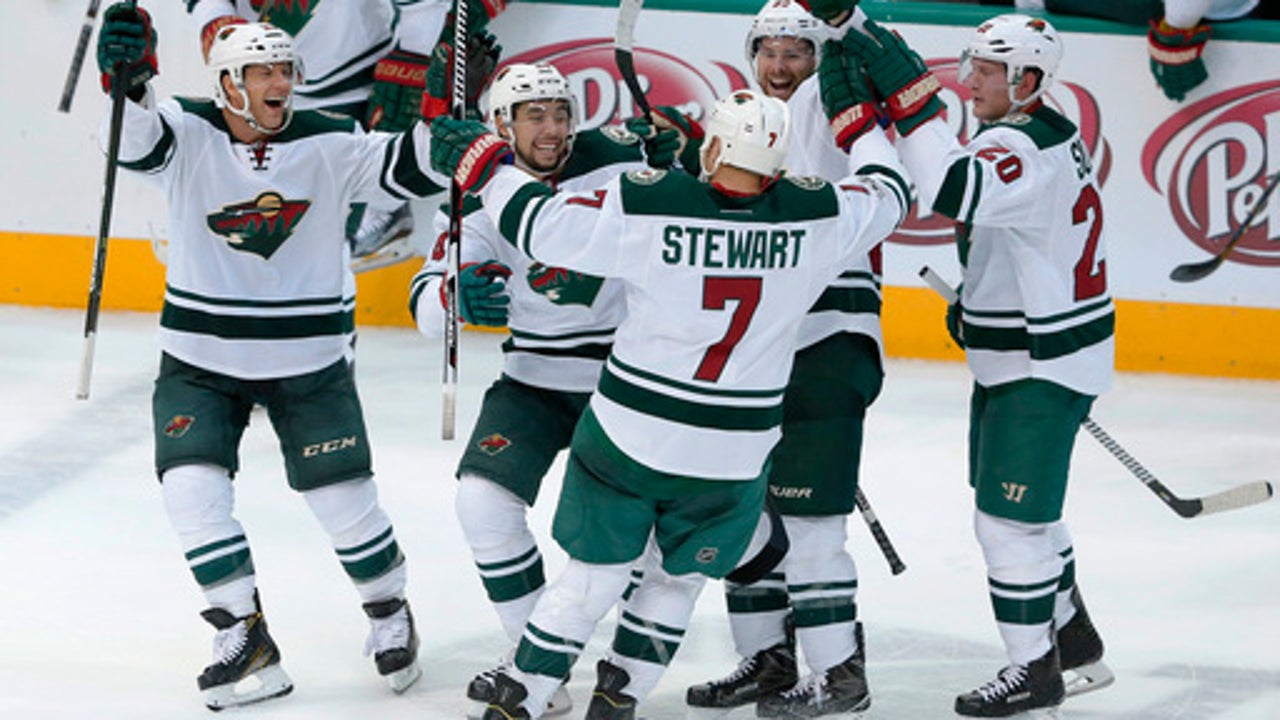 Stewart scores winner in shootout, Wild beat Stars 3-2 (Jan 24, 2017)